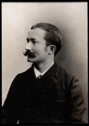 Retrato de Louis Ganne (1862-1923), director de orquesta y compositor francés